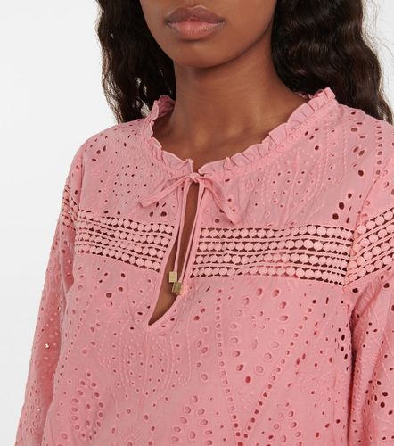 Robe en coton à broderies anglaises - Heidi Klein - Modalova