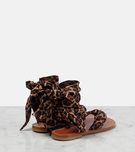 Sandales Niloo du Désert en satin - Christian Louboutin - Modalova