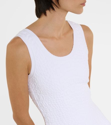 Alaïa Robe en maille façon croco - Alaia - Modalova