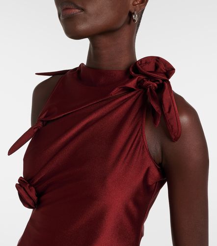 Top asymétrique à appliqués floraux - Coperni - Modalova