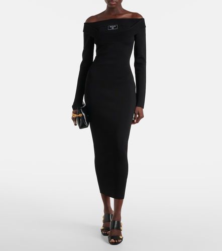 Balmain Robe longue en maille - Balmain - Modalova