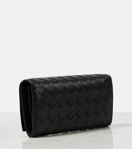 Portefeuille Intrecciato Large en cuir - Bottega Veneta - Modalova