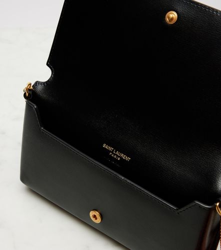 Pochette pour téléphone Cassandre en cuir - Saint Laurent - Modalova