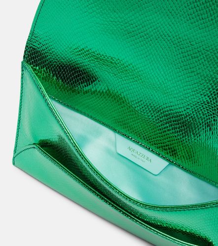 Pochette Envelope Small en cuir métallisé - Aquazzura - Modalova