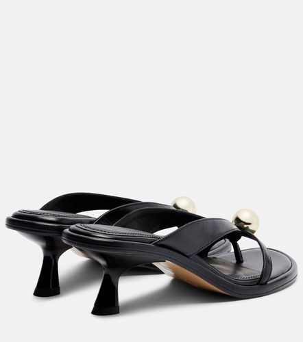 Tongs Estela en cuir - Souliers Martinez - Modalova