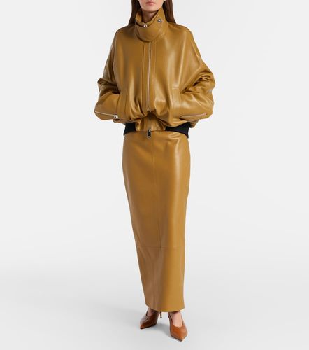 Khaite Veste oversize en cuir - Khaite - Modalova