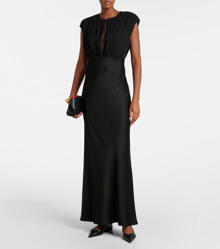 Robe longue Randers en satin de soie - Max Mara - Modalova