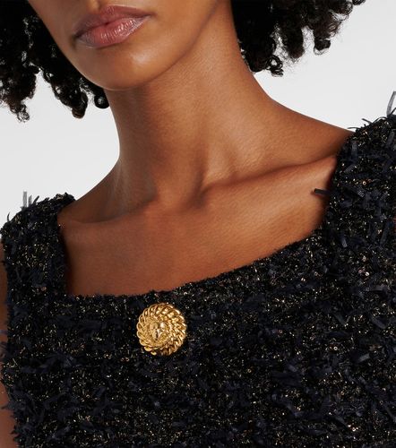Balmain Top raccourci en tweed - Balmain - Modalova