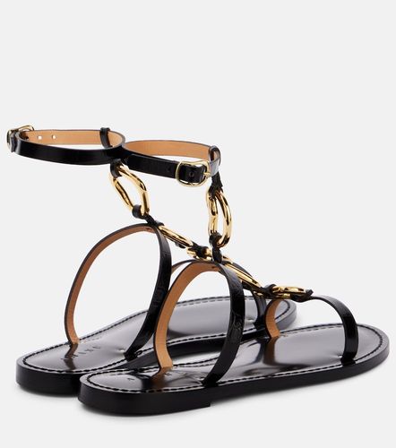 Sandales Bazaruto en cuir à ornements - Amanu - Modalova