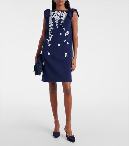 Robe trapèzee à orrnements - Carolina Herrera - Modalova