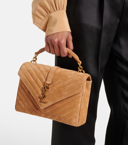 Sac porté épaule Collège Medium en cuir - Saint Laurent - Modalova