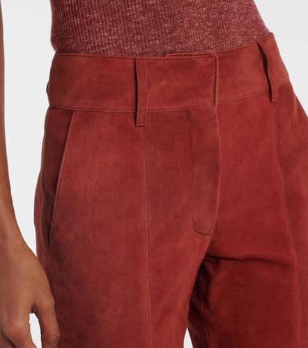 Pantalon flare Rhein en daim - Gabriela Hearst - Modalova