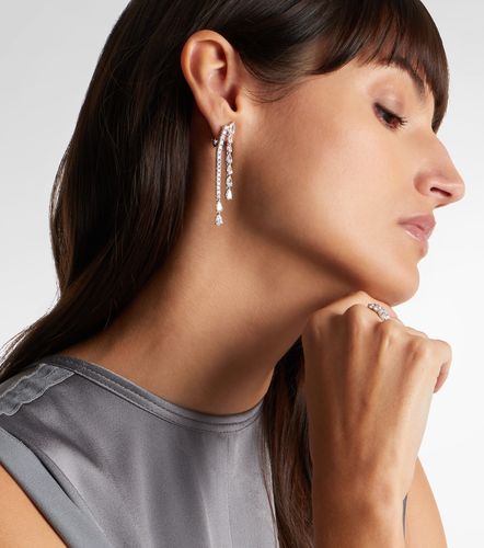 Boucles d’oreilles Diamond Twist en or blanc 18 ct et diamants - Bucherer Fine Jewellery - Modalova