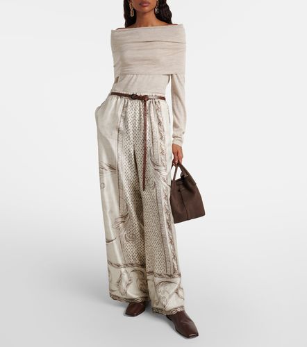 Pull Faretra en cachemire à encolure bardot - Max Mara - Modalova