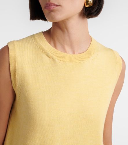 Pull sans manches en laine vierge - Oscar de la Renta - Modalova
