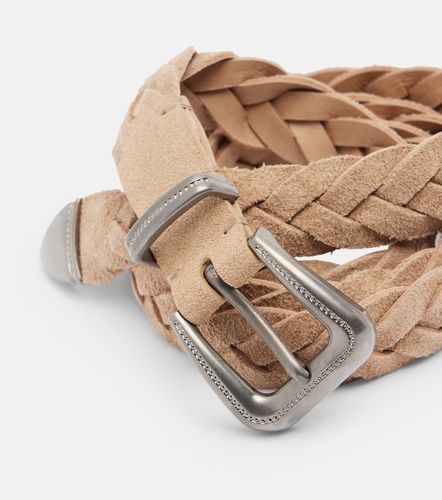 Brunello Cucinelli Ceinture en daim - Brunello Cucinelli - Modalova