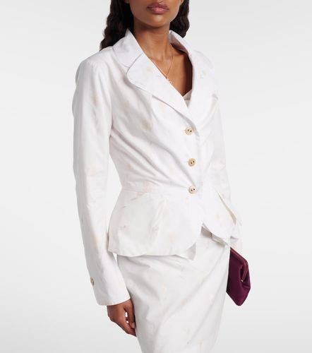 Blazer Bettina en coton mélangé à fleurs - Vivienne Westwood - Modalova