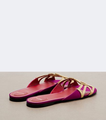 Mules Wonderweb VLogo en cuir - Valentino Garavani - Modalova