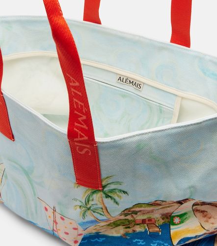 Alémais Cabas en toile de coton imprimée - Alemais - Modalova