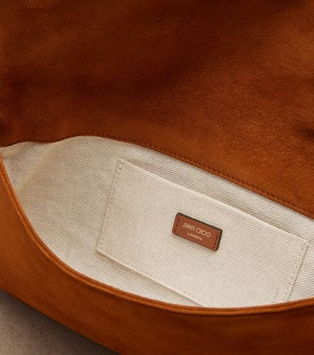 Pochette Zandra en daim à perles - Jimmy Choo - Modalova