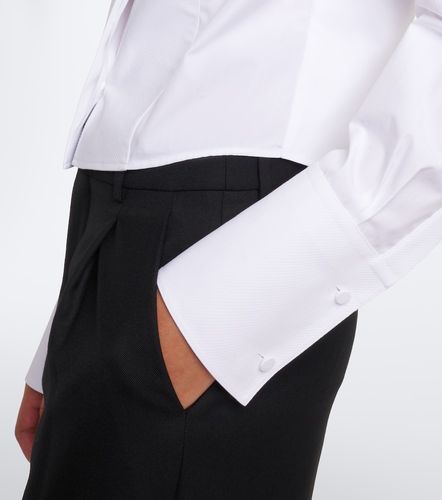 Chemise de smoking courte en coton - Tom Ford - Modalova