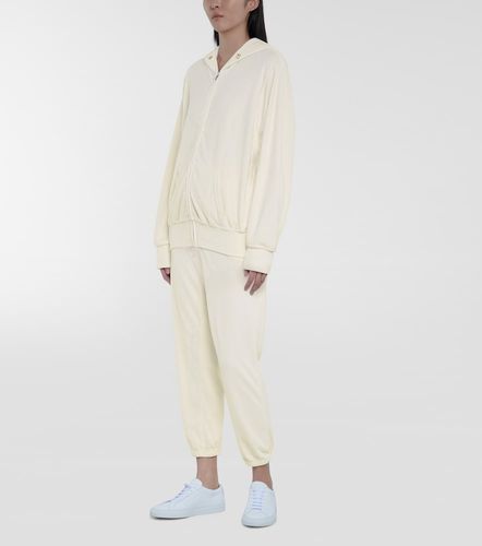 Sweat-shirt en velours de coton mélangé - Les Tien - Modalova