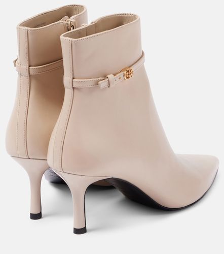 Bottines Double T Buckle 65 en cuir - Tory Burch - Modalova