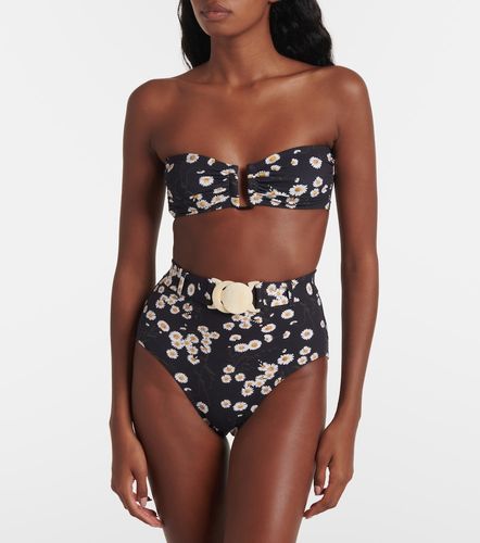 Culotte de bikini Discret taille haute à imprimé floral - Eres - Modalova