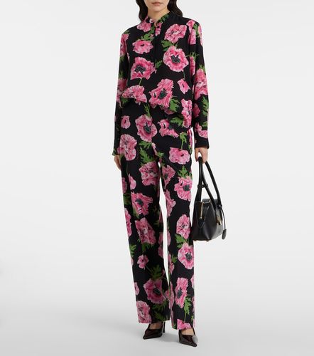Chemise Poppy en soie à imprimé floral - Stella McCartney - Modalova