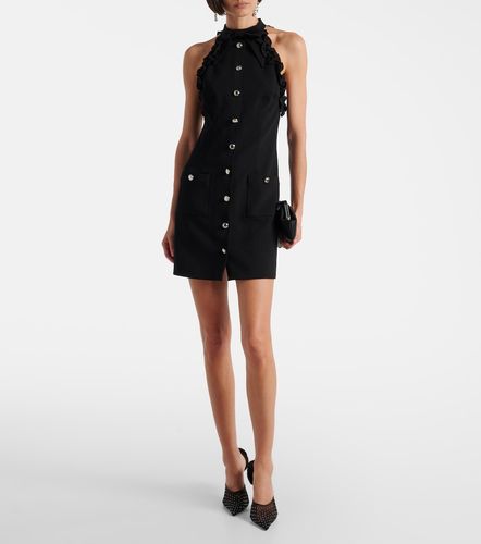 Robe en crêpe de laine mélangée - Alessandra Rich - Modalova