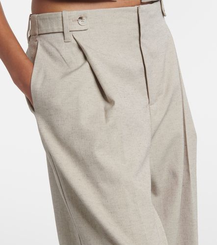 Pantalon ample Leone à taille mi-haute - SIR - Modalova