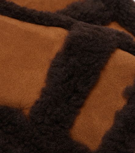 Gants en cuir et shearling - Yves Salomon - Modalova