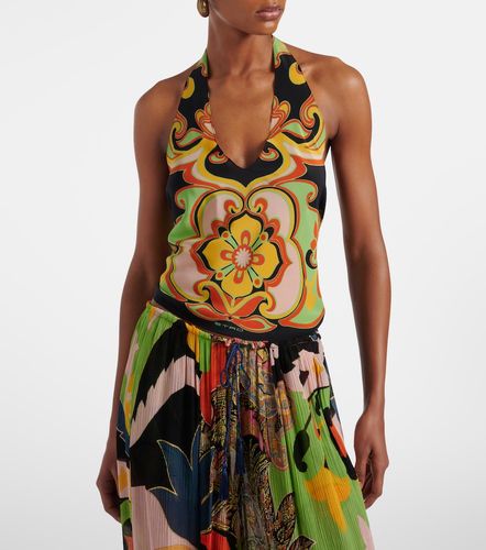 Etro Top en soie à fleurs - Etro - Modalova