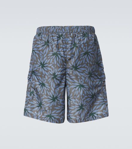 Short de bain en Re-Nylon à fleurs - Prada - Modalova