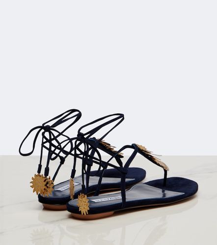 Sandales Night Stars en daim à ornements - Aquazzura - Modalova