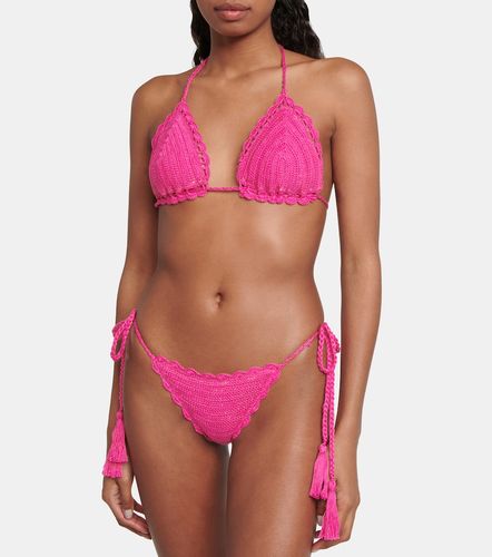 Culotte de bikini en crochet de coton - Anna Kosturova - Modalova