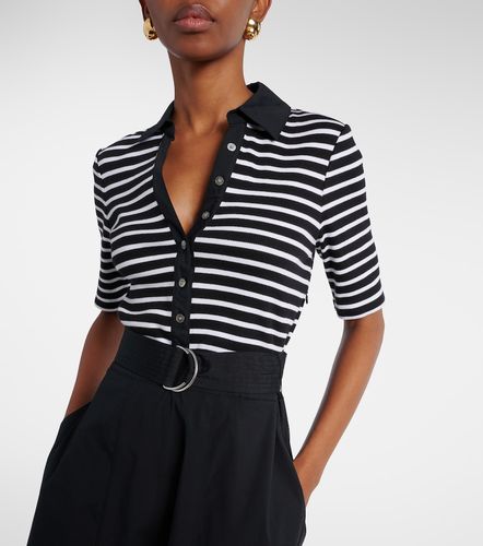 Robe midi Delise en coton mélangé - Veronica Beard - Modalova