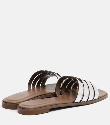 Mules en cuir métallisé - Tory Burch - Modalova