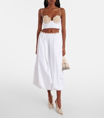 Top bustier en crochet de coton - Magda Butrym - Modalova