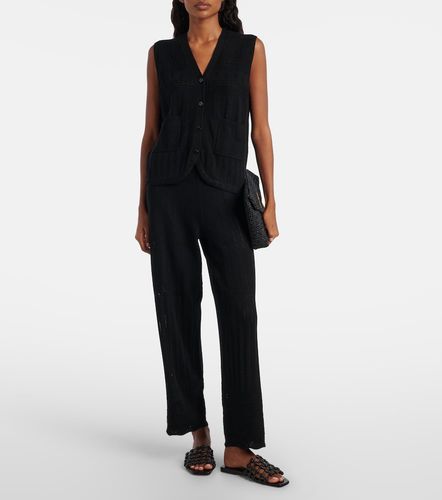 Pantalon ample Alliage en laine et cachemire - Eres - Modalova