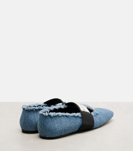 Ballerines Sliced Square en jean - Givenchy - Modalova