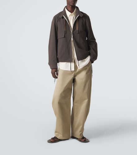 Sacai Pantalon ample chino en coton - Sacai - Modalova