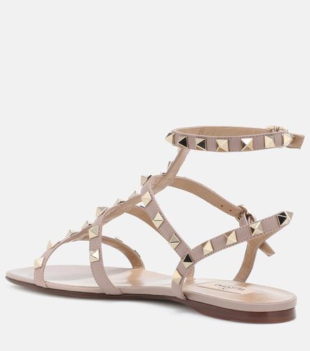 Sandales Rockstud en cuir - Valentino Garavani - Modalova