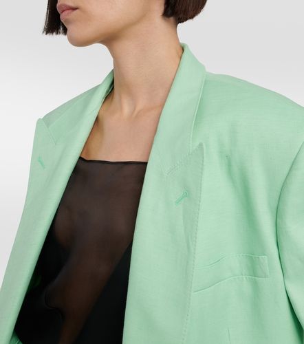 Blazer en lin mélangé - Stella McCartney - Modalova