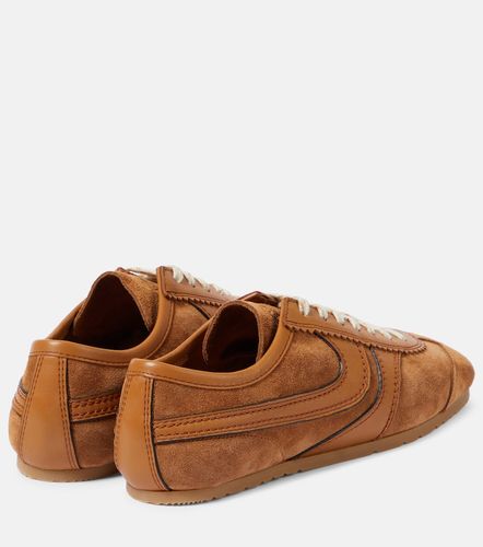 Sneakers en cuir et daim - Dries Van Noten - Modalova