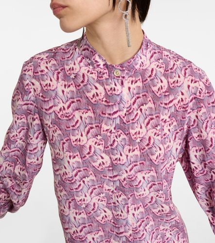 Blouse Ilda en soie mélangée à imprimé - Isabel Marant - Modalova