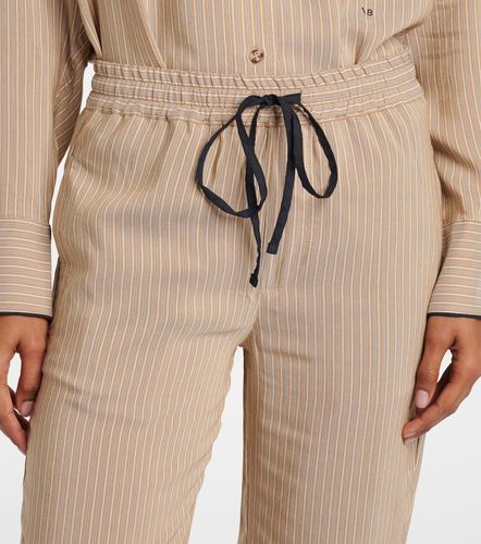Pantalon de pyjama rayé - Victoria Beckham - Modalova