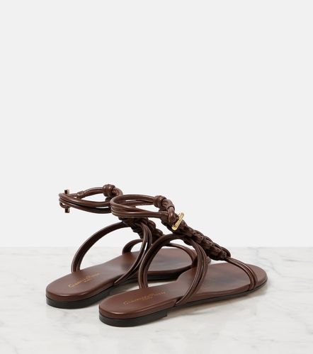 Sandales Capua en cuir - Gianvito Rossi - Modalova