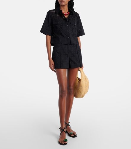 Chemise Spruce brodée en coton - Veronica Beard - Modalova