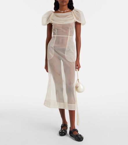 Simone Rocha Robe midi en tulle - Simone Rocha - Modalova